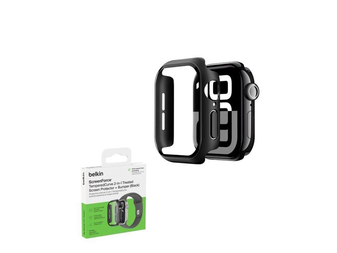 Protector De Pantalla Belkin Temperedcurve Apple Watch Series 10 Vidrio Templado 9h 2 En 1 (42mm)