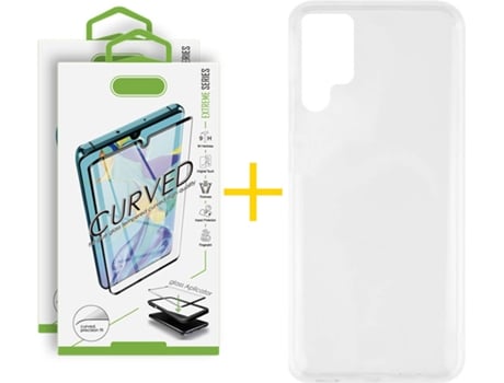 Carcasa + 2 Protectores de Pantalla para Samsung Galaxy S22 Ultra 5G SKYHE Transparente Claro