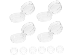 10 Fundas Transparentes Para Perillas De Estufa, Protección Para Perillas Fáciles De Limpiar.