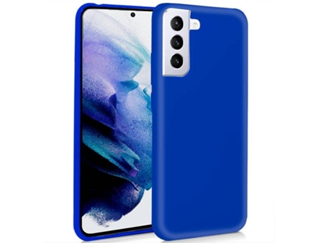 Funda para Samsung Galaxy S21 Plus COOL Silicona Azul
