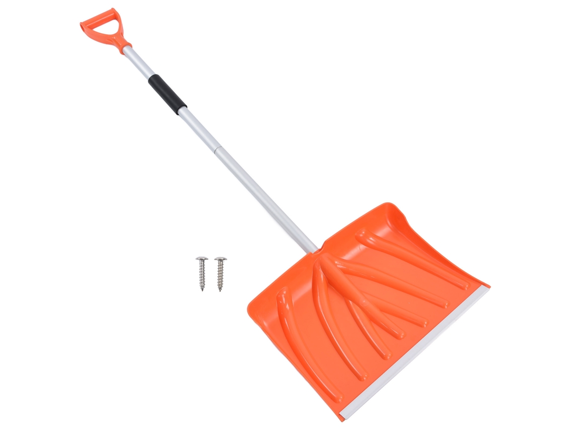 Pala para nieve de gran capacidad con mango en forma de D