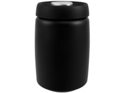 Recipiente para café MDUG de 1200 ml en acero inoxidable 304 con sellado al vacío (negro)