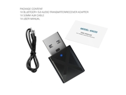Mini Receptor De Audio Bluetooth 5.0 Con Conector De 3,5 Mm, Transmisor Rca Y Adaptador Inalámbrico Estéreo Usb Para Música.