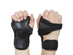 Guantes Protectores Resistentes Para Deportes De Hielo Para Niños Y Adultos, Muñequeras Negras Para Patinaje Sobre Ruedas.