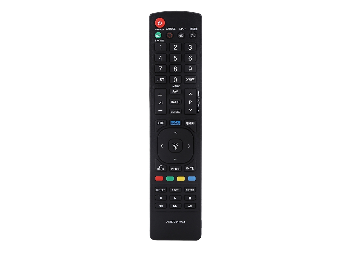 Controle Remoto Universal Akb72915244 Para Tv Lg Smart Lcd Led Substituto Preto