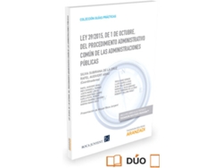 Libro Ley 39/2015, De 1 De Octubre, Del Procedimiento Administrativo Comun De Las Administraciones Publica de Silvia Subirana De La Cruz (Español)