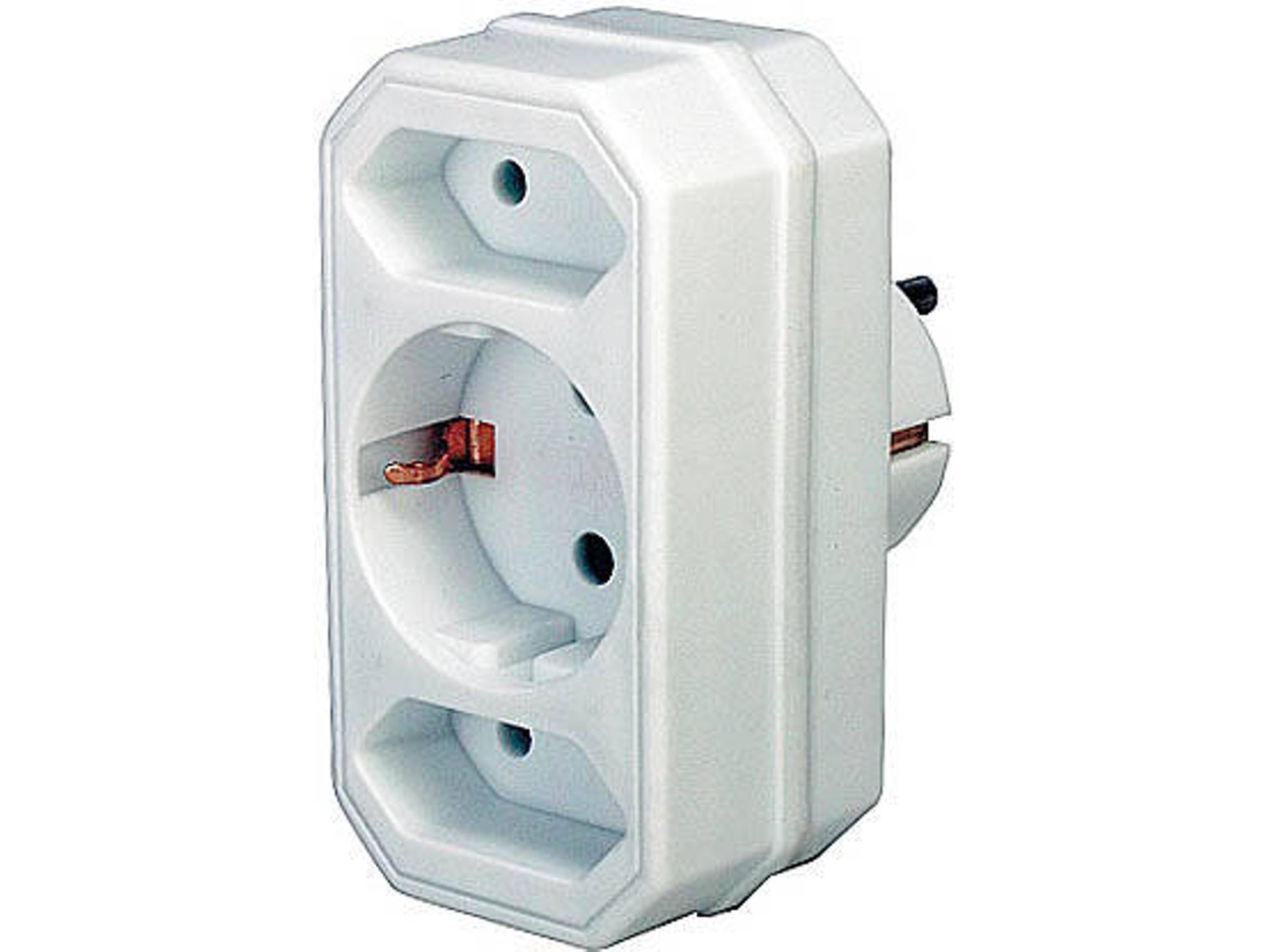 Adaptador BRENNENSTUHL Adapter with 2 + 1 sockets