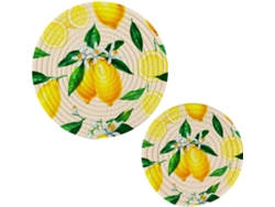 Juego De 2 Salvamanteles Algodón Puro Tejido Para Cocina