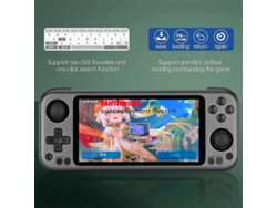 Consola De Juegos Portátil De Código Abierto Con Pantalla Táctil Ips Hd De 5.0 Pulgadas, Doble Joystick Rg3566, Arcade Retro A