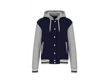 Sudadera con Capucha KARIBAN Azul (XS)