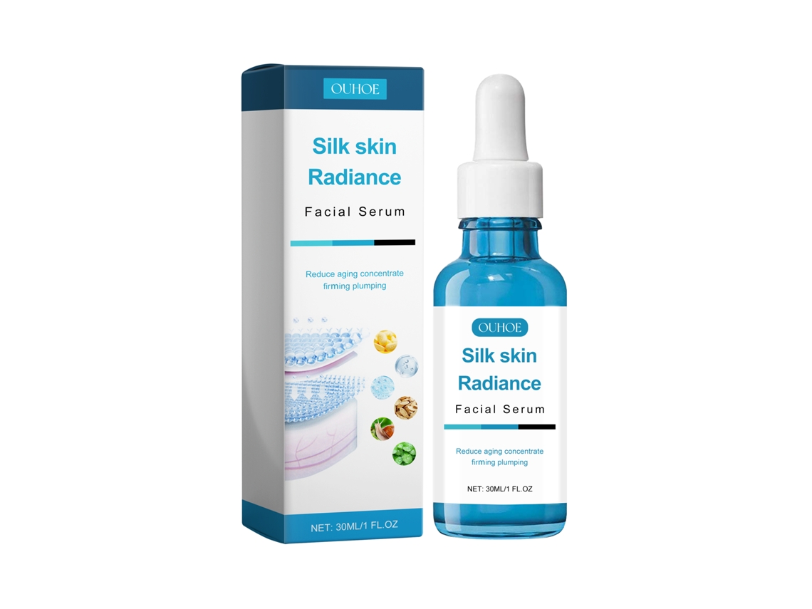 Sérum facial para reafirmar y reducir las manchas oscuras.