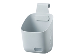 Cesta Colgante Pequeña De Plástico Con Gancho Para Cocina, Baño, Dormitorio, Grande, Gris 55210