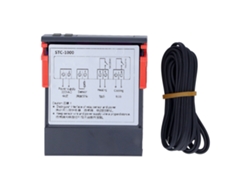 Controlador De Temperatura Digital Inteligente Ntc Con Sensor Ajustable, 220 V Ca, -50 A 99 °c.