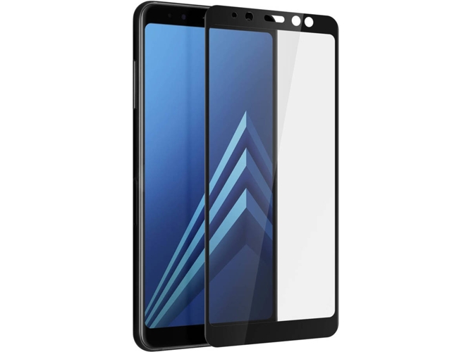 Protector de Cristal Templado AVIZAR Samsung Galaxy A8 Negro
