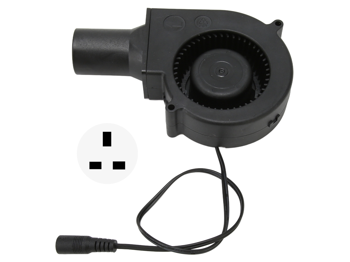 Ventilador De Aspiración De Cd Sin Escobillas 97x33mm 12v 1.32a Rodamiento De Bola Doble Alta Velocidad Conector Uk
