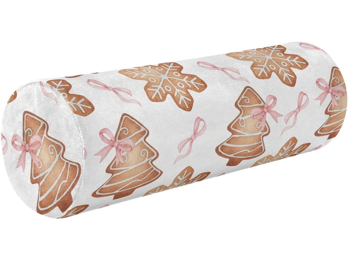 Almohada Frodotgv Cilíndrica Redonda Espuma Viscoelástica (poliéster) (espuma Viscoelástica). Soporte, Soporte