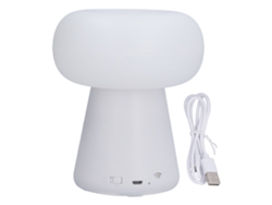 Lámpara con sensor en forma de hongo 2026 con USB: luz ambiental innovadora para el hogar y el dormitorio.