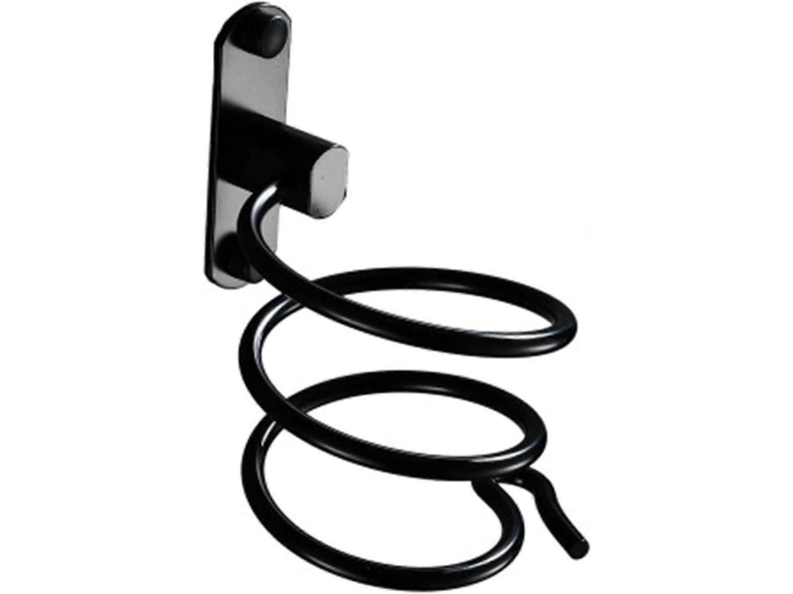Soporte para secador de pelo, con adhesivo para montaje en pared, anillo para secador de pelo, GOKOCO