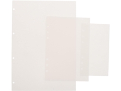 Recambio Para Carpeta De 6 Anillas, Papel Perforado Blanco A5, 3 Cuadernos A4, A5, A6, Hojas Sueltas