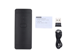 Mini escáner de código de barras USB inalámbrico portátil, 1D, 2D, QR, PDF417, para Windows, Mac, Android, iPad, Linux | Sin marca
