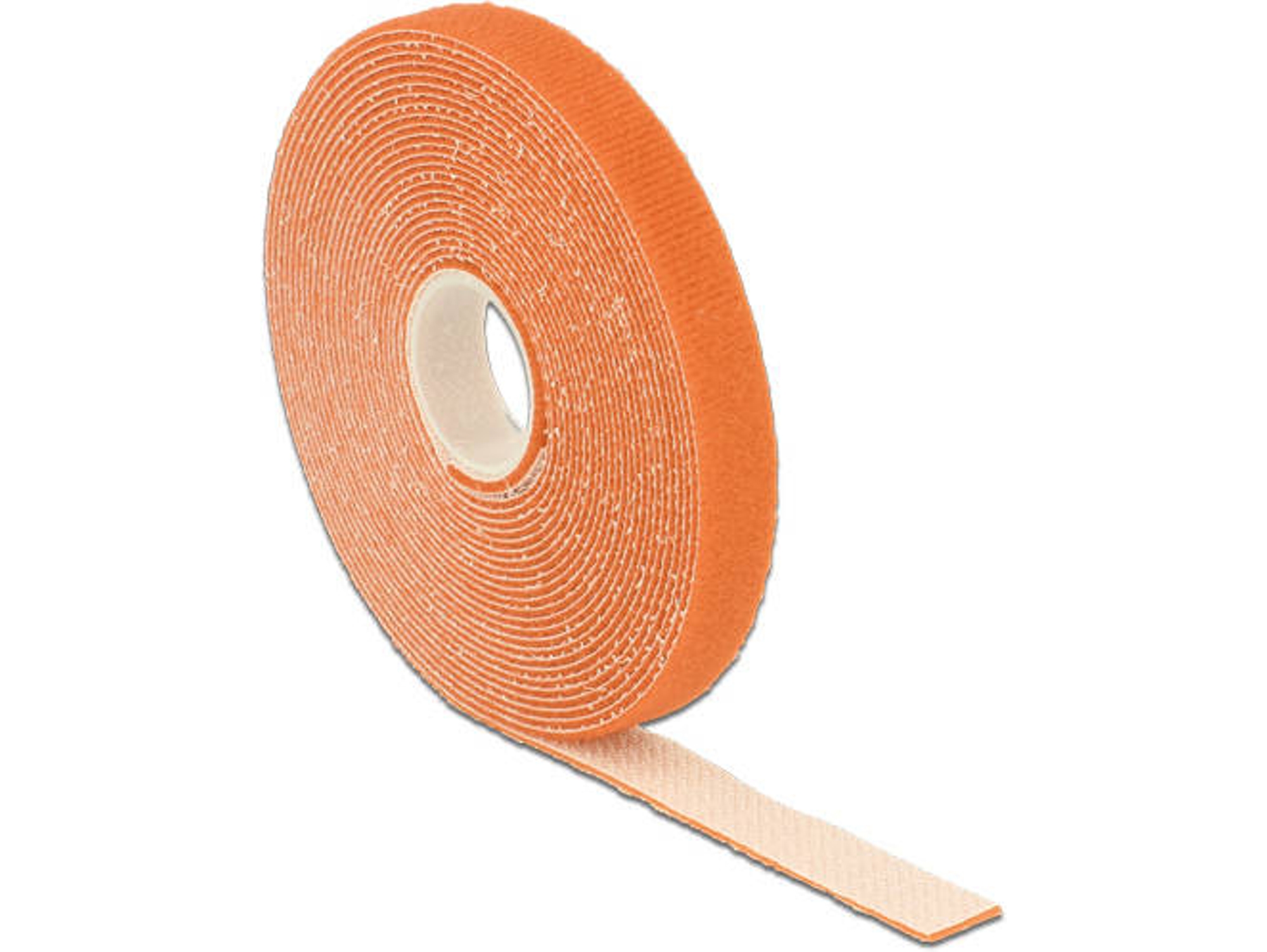 Cinta de Velcro DELOCK Naranja (13 mm x 5 mm)
