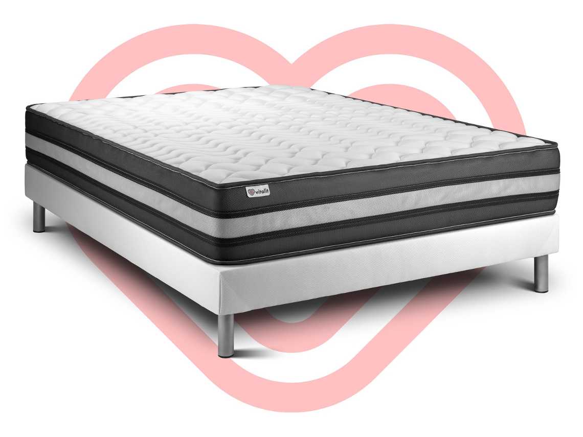 Kit Vital Power Zen Somier 180 X 220 Cm Blanco