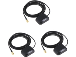 Cable De Señal De Navegación Y Posicionamiento Externo De Cerámica Amplificada De 3 Piezas Para Vehículos
