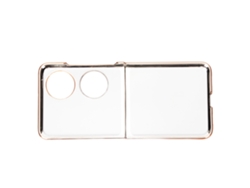 Capa De Proteção Para Huawei P50 Pocket Capa De Telefone Móvel Dobrável Pc Eletroplatada Dourada