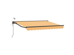 Toldo eléctrico retráctil Vidaxl, color arena, 3,5 x 2 m