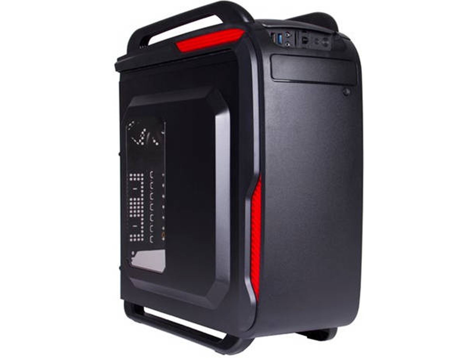 Caja PC BLACK LION IT1523 (ATX Mid Tower - Negro)