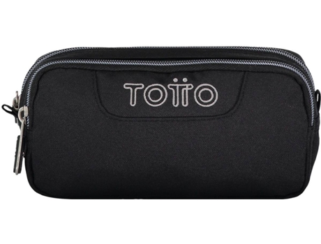 Estuche TOTTO Sobre Negro (Poliéster - 10 x 2 x 21 cm)