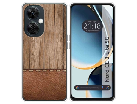 Funda Silicona para Oneplus Nord CE 3 Lite 5G diseño Madera 09 Dibujos