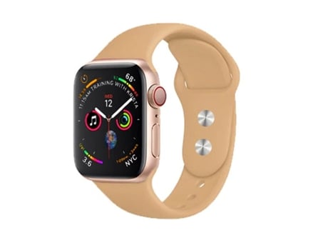 Pulsera Silicone G4M para Apple Watch Series 8 - 41mm - Cor de Pele