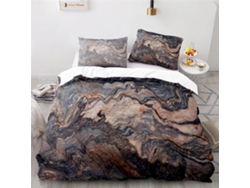 Juego Ropa Cama Estampado Funda Nórdica Almohada 220x240 Cm 140x200 65x65 200x200 240x260