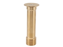 Boquilla De Latón Ajustable Con Forma De Hongo Para Fuente, Giro De 360°, Ideal Para Jardín, Estanque O Parque. G3/4 10,4 Cm.