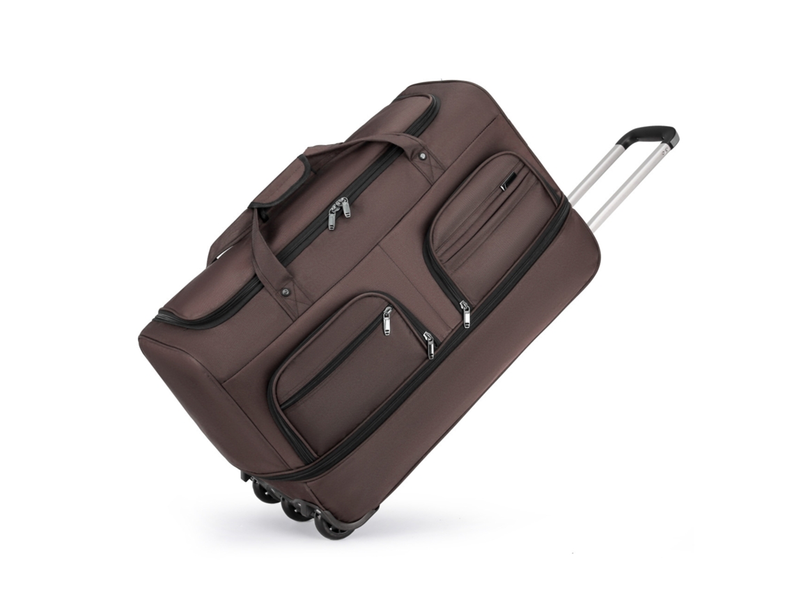 Mala De Viagem Con Rodinhas Digitallab Marrom (50x26x38)