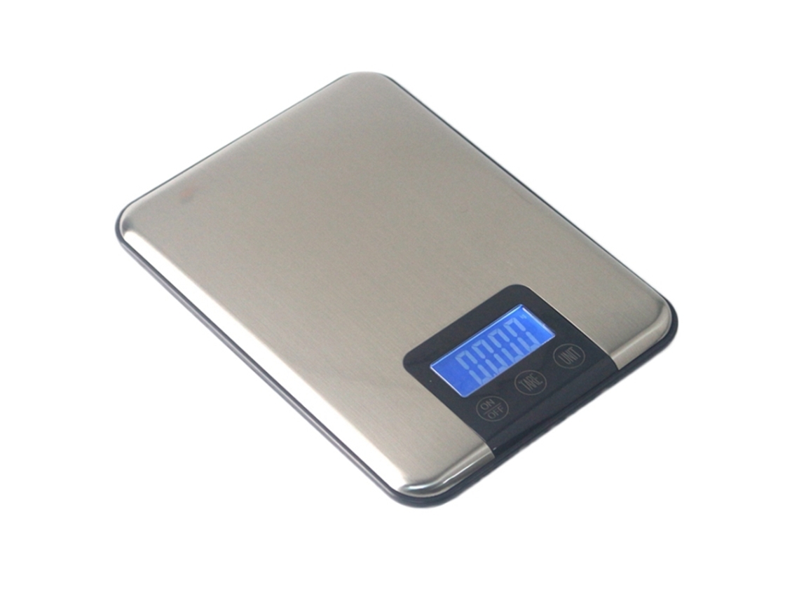 Báscula Electrónica De Cocina De Alta Precisión De Acero Inoxidable De 15 Kg X 1 G Con Pantalla Táctil, Capacidad De Peso: 15 Kg