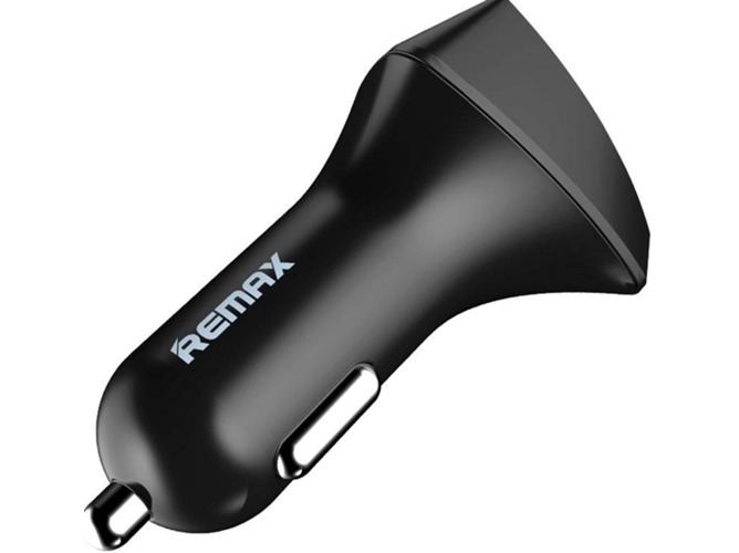 Cargador de coche dual usb 5V 3. 4A real Negro