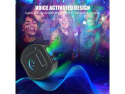 Ats-proyector De Estrellas Con Altavoz Bt Y Control Remoto Proyector De Galaxia Con Olas Oceanicas Para Navidad Decoración Infantil