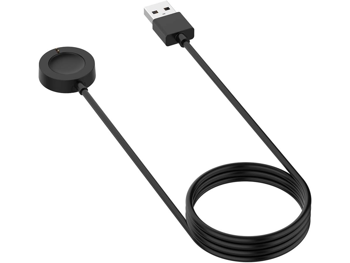 Cargador Para Fossil Gen 6/gen 5/gen 4 Cable De Carga Usb De Repuesto Negro Gertiz