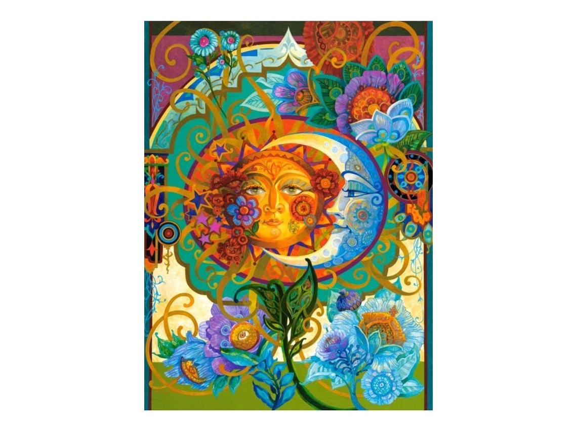 Rompecabezas de Castorland "La alianza entre el Sol y la Luna", 3000 piezas