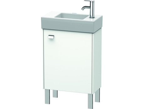 Mueble bajo lavabo DURAVIT Brioso de 48,4 x 23,9 cm 1 puerta con bisagra a la derecha 1 balda de cristal para lavabo Vero Air 072450