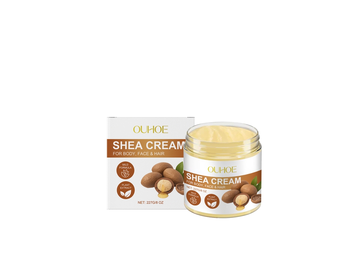 Crema multifuncional de karité y cacao para uso diario