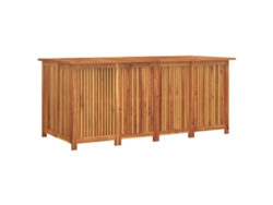 Caja de almacenamiento para jardín de acacia maciza MAISON EXCLUSIVE (175 x 80 x 75 cm)