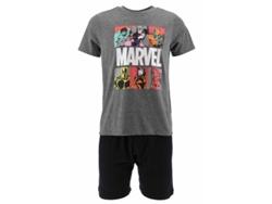 Pijama Marvel Comics gris talla S B.active