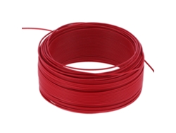 Cable conductor aislado Bv-1x1, 7 núcleos, cobre rojo, flexible, 100 m, 300 V