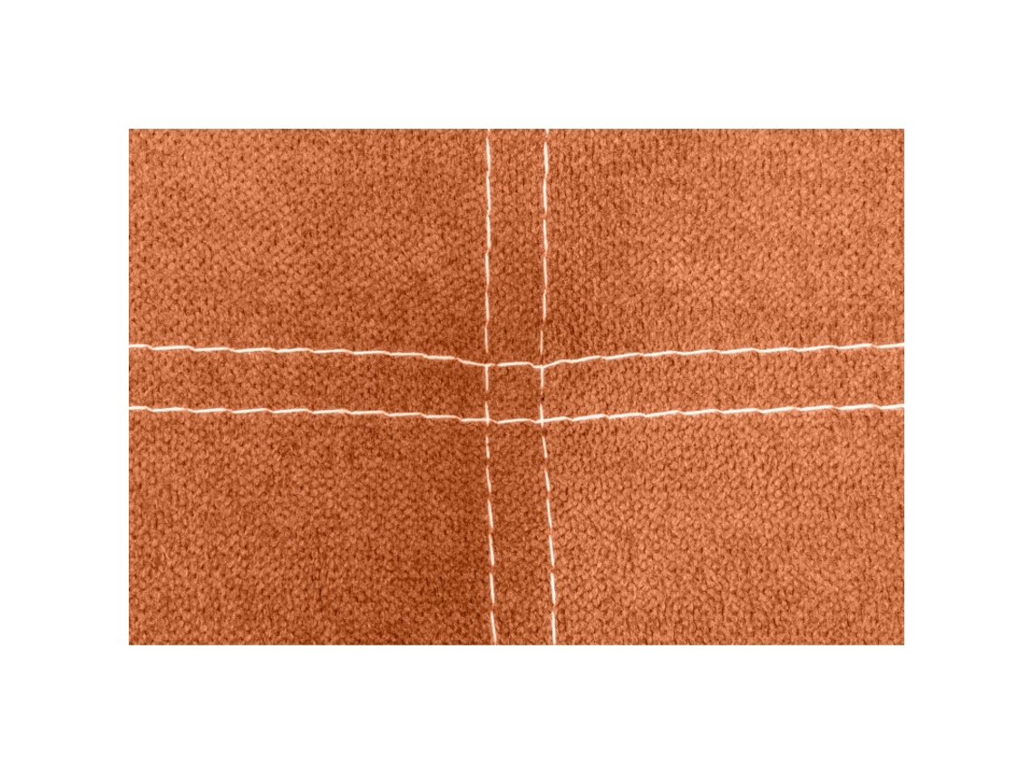 CABECERO IRIS TELA NARANJA 100