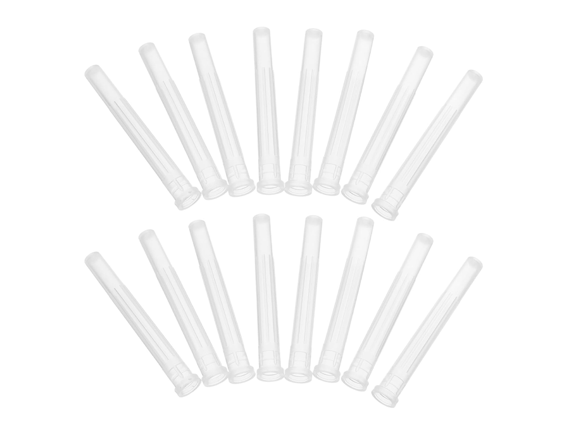 100 Tapones Dispensación Tapones Lock Transparentes