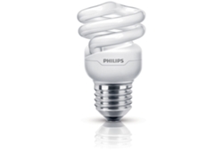 Bombilla Espiral Tornado 8W WW E27 220-240V 1PF/6 Philips