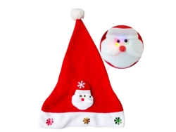 Adornos navideños, gorros navideños de dibujos animados, tela no tejida roja brillante, regalos de Navidad, 36 piezas Yunzii